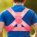 Posture Corrector for Men and Women - Full Back Corrector Brace Belt Adjustable Design Training Aid for Gym Work Area Home and School - Buy Online on GoSupps.com