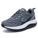 AOV Womens Walking Orthotic Shoes Lightweight Breathable Sneakers with Arch Support for Running Gym Workout 10 Blackgray