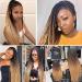 Jumbo Braiding Hair Extensions Colorful Synthetic Hair for DIY Crochet Box Braids Ombre 1Pc 24inch Black to Auburn to Blonde - Buy Online on GoSupps.com