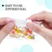 Zippered Reusable Pill Pouch Set - 36 Count Clear Plastic Bags for Travel Medicine Storage - Buy Online on GoSupps.com