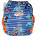 Close Pop-in Premium Bamboo Newborn Cloth Nappy - Soft & Absorbent Reusable with Twilight Garden Print - Aplix Fastener - Single Pack - Buy Online on GoSupps.com