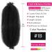 Springy Afro Twist Hair 28 Inch Cuban Twist Hair 3 Packs Marley Twist Braiding Hair Pre-separated Spring Twist Hair Wrapping Hair for Soft Locs Cuban Twist Crochet Hair for Women (28Inch-3Pcs-1B#) - Buy Online on GoSupps.com