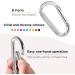 10 Pieces Aluminum Carabiner Hooks - Gimars Key Ringer for Camping Fishing Hiking & Travel - 10 Colors Available - Buy Online on GoSupps.com