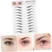 Ipetboom 6 Pcs 3d Eyebrow Stickers Cosmetology Kit Eye Brow Shaping Kit Artificial Eyebrow Women's Model Head ze001x3pcs Blackx3pcs - Buy Online on GoSupps.com