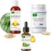 MoriVeda Paquet de produits Skin & Hair | Gouttes de vitamine D3+K2 capsules de collag ne BioCell avec formule express huile de past que | vitamines