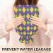 Mardi Gras Hot Water Bottle with Cover - 1L Heat Bottle for Pain Relief Headache & Back Pain - Buy Online on GoSupps.com