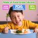 Non-Slip Silicone Placemats for Kids - 3 Pack, Heat Resistant & Washable - Blue,Grey,Brown - Buy Online on GoSupps.com