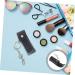 GALPADA 2pcs Lipstick Organizer Bag | Mini Makeup Wallet & Keychain | Leather Lip Balm Pouch for Ladies - Buy Online on GoSupps.com