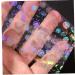 Nail Foils Transfer Starry Sky Holographic Nail Art Stickers Nail Tips for Nail Decoration Manicure 4 * 100cm Random Style - Buy Online on GoSupps.com