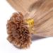 High-Quality Keratin Bonding Hair Extensions - #20 Ash Blonde 60cm 50 Strands 1g - 100% Remy Real Hair U-Tip by Novon - Buy Online on GoSupps.com
