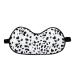 Cute Cow Print Sleep Eye Mask with Elastic Strap Soft Silk Sleeping Mask Blindfold Eye Cover for Night Sleeping Nap Traveling Cows