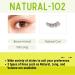 DUP False Eyelashes Natural Series - Japanese Lightweight & Comfortable 2 Pairs of Reusable Strip Lashes for Long-Lasting Wear - Natural 102 Brown Mix - Buy Online on GoSupps.com