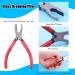 Glarks 4Pcs Heavy Duty Glass Running Pliers & Cutters Set for Mosaic, Tiles, Mirror - Breaker Grozer Plier, Oil Feed Glass Cutter - Buy Online on GoSupps.com