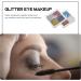 Healeved 2Pcs Glitter Eye Shadow Stage Show Eye Makeup Women Makeup Shiny Eyeshadow Women Cosmetics Supplies - Buy Online on GoSupps.com