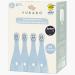Yubabo Replacement Brushes Electric Toothbrush Refill Electric Toothbrush Head for YubaBrosse Pack of 4 Toothbrush Heads 2