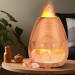 Czemo aroma diffuser for essential oils flame effect room fragrance Diffuser with salt lamp fragrance oil diffuse ultrasound aromatherapy diffuse humidifier with fragrance 200ml diffuser with salt crystals