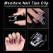 120pcs Dual Nail Forms Set - Nail Extension Tips & Clips - DIY Nail Art Tool for UV & Acrylic - Perfect for Salon & Home Use - Buy Online on GoSupps.com
