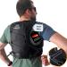 Zeitgeist Outdoor Running Vest for Men & Women - Ultra-Lightweight 4L Backpack | Breathable & Optimal Fit for Trail Running & Cycling | Black M-L - Buy Online on GoSupps.com