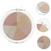 minkissy Pressed Highlight Powder Foundation For Women Shimmer Makeup For Face Professional Safety Elegant Makeup For Weddings Parties Compact Lightweight 7X7X1CM as shown h3 - Buy Online on GoSupps.com