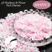 Mezrkuwr 1000 Pink Nail Grinding Charms with Tweezers | Pearl & Flower Nail Decorations | Flat Back Synthetic Resin | International Shipping - Buy Online on GoSupps.com