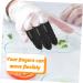 Buy FRCOLOR 200pcs Rubber Finger Stalls | Multi-Function Finger Protectors & Covers - Portable Replaceable Medium Black Finger Cots for eCommerce International Shipping - Buy Online on GoSupps.com