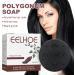  Teksome Black Hair Soap Bar | 100g Shampoo with He Shou Wu Extract - Polygonum Shampoo Bar Soap for Hair Repair Teksome Darkening Shampoo Bar - Buy Online on GoSupps.com