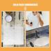  DECOMELODY 60 Disposable Beard Hair Catchers for Sink Drain Protection Transparent Apron for Men's Shaving Hair Collector for Quick and Hygienic Grooming - Buy Online on GoSupps.com
