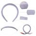 Velvet Padded Headbands for Women - 6Pcs Set, Girls Teens Fashion Headwear - Solid Colors, One Size - Buy Online on GoSupps.com