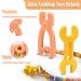 Silicone Teething Toys for Babies 0-12 Months - BPA Free Chew Toys for Boys and Girls - 6PCS Set - Buy Online on GoSupps.com