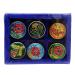 Natural Assorted Soild Perfume Unisex Long lasting Body Fragrance Unisex 6 In 1 Pack- 4gm Each (Solid Perfume) - Buy Online on GoSupps.com