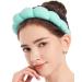 Lauzq Spa Headband Makeup Headband for Washing Face  Sponge Terry Cloth Headband for Skincare  Makeup Removal  Shower  Facial Mask - Hair Accessories  Bubble Headband  Fashion Puffy Headband A-Mares-Green