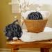 Tbestmax 75g XL Black Loofah Sponge Set for Exfoliating & Soft Shower Puff - 4 Pack - Buy Online on GoSupps.com