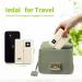 Daily Pill Organizer - Portable Travel Case for Vitamins Medications & Supplements - Magnetic Design Dustproof & Damp Proof - Apricot Color - Buy Online on GoSupps.com