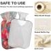 Hot Water Bottle with Cover - 1L Small Bag for Pain Relief & Therapy | BAP-Free Hot & Cold Relief - Buy Online on GoSupps.com