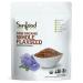 Sunfood Superfoods Raw Organic Whole Flaxseed 1 lb (453.5 g)