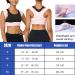 Posture Corrector Corset Clavicle Spine Posture Correction Back Support Belt Comfortable Soft Strip Corrector Blue L - Buy Online on GoSupps.com
