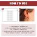 KODASW 100patches Invisible Ear Lift for Ear Lobe Support Tape Perfect for Stretched Ear Lobe Relieve Strain from Heavy Earring Plastic - Buy Online on GoSupps.com