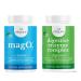 nbpure MagO7 + Digestive Enzyme Complex | Oxygen-Powered Colon Cleanse & Daily Digestive Support | Relieves Bloating, Gas & Occasional Constipation | 90 Capsules Each