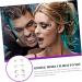 BIUDECO 4 Pairs Halloween Temporary Eyeliner Stickers Black Stickers Temporary Eye Makeup Decals - Buy Online on GoSupps.com