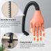 Flexible Nail Practice Hand with 200pcs Fake Nail Tips - Ideal for Beginners to Practice Nail Art & Skills - Type A - Buy Online on GoSupps.com