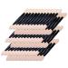 100 pieces of eyeshadow brush disposable blid shadow applicator double-sided sponge eye make-up brush latex cotton eyeshadow sticks make-up tools for women and girls