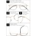 Vevesmundo Blue Light Filter Reading Glasses - Retro Metal Design for Men & Women Anti-Blue Light Visual Aid Gold 2.0x Magnification - Buy Online on GoSupps.com