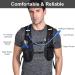 Lightweight Hydration Pack with 2L Water Bladder for Running, Cycling, Hiking - Black - Men, Women, Kids - Buy Online on GoSupps.com
