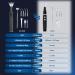 Buy Teeth Cleaning Kits - Waterless Flosser 3 Modes USB Rechargeable IPX7 Waterproof - Effective Dental Cleaner with Mirror (Light Gray - Buy Online on GoSupps.com