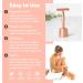 Eco-Friendly Jungle Culture Safety Razor & Stand | Reusable Rose Gold Metal Razor for Men & Women | Includes 10 Double Edge Blades - Buy Online on GoSupps.com