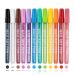 12 Pcs Regular Color Nail Art Pens Set Acrylic Nail Polish Pens Graffiti Nail Acrylic Paint Pens Drawing Painting Point Liner Pen for Nails Art Design Manicure Nail Pens for Salon DIY