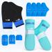 SuzziPad Cold Therapy Socks & Hand Ice Pack - Chemo Care Package for Neuropathy, Plantar Fasciitis, Carpal Tunnel - S/M Size - Buy Online on GoSupps.com