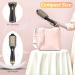 YourMate Hair Dryer Brush - Portable Hot Air Volumizing Brush with 3 Adjustable Temperature Settings - Gold - Perfect for Stylish Hair Drying Worldwide - Buy Online on GoSupps.com