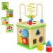 Top Bright Motoric Cube Motor Shots from 1 year of wood 5-in-1 game center activity pedagogical toys from 1 year of boys and girls gifts