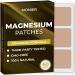 Magnesium Patches (Pack of 60) - 100% Natural Patch for Women and Men - with Calcium - Muscle and Bone Support Calming - Enhanced Formula